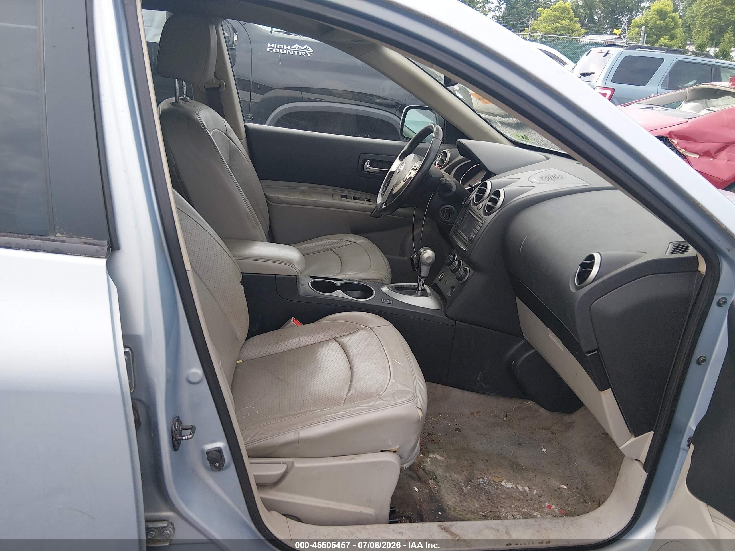 2012 Nissan Rogue Sv W/sl Pkg Light Blue vin: JN8AS5MV1CW421491