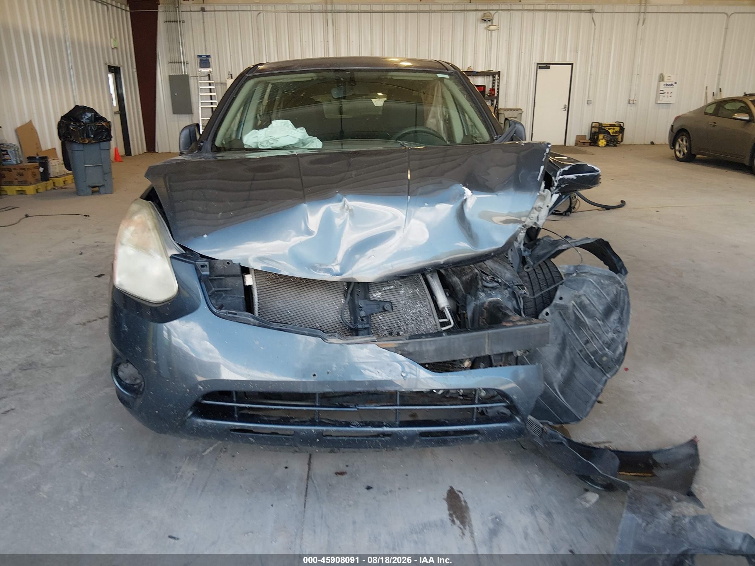 2012 Nissan Rogue S Gray vin: JN8AS5MV1CW705056