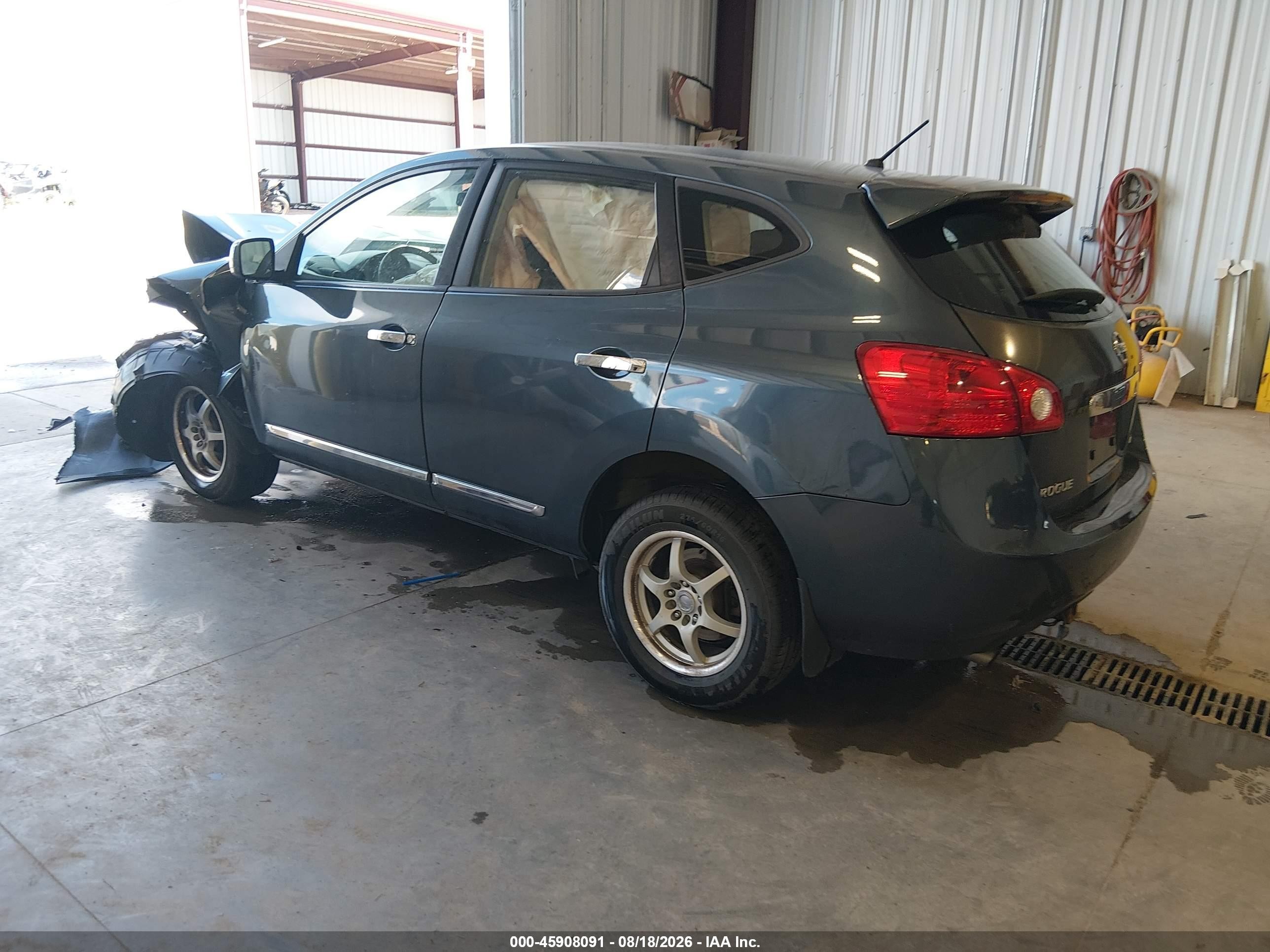 2012 Nissan Rogue S Gray vin: JN8AS5MV1CW705056