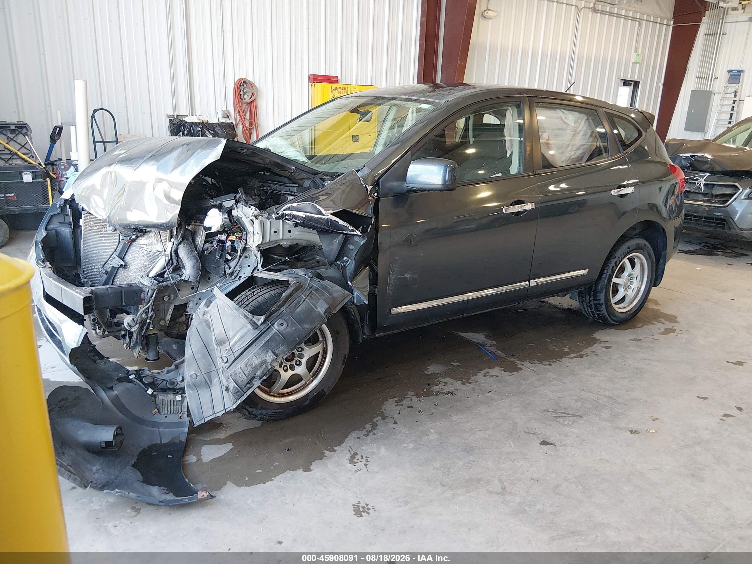 2012 Nissan Rogue S Gray vin: JN8AS5MV1CW705056