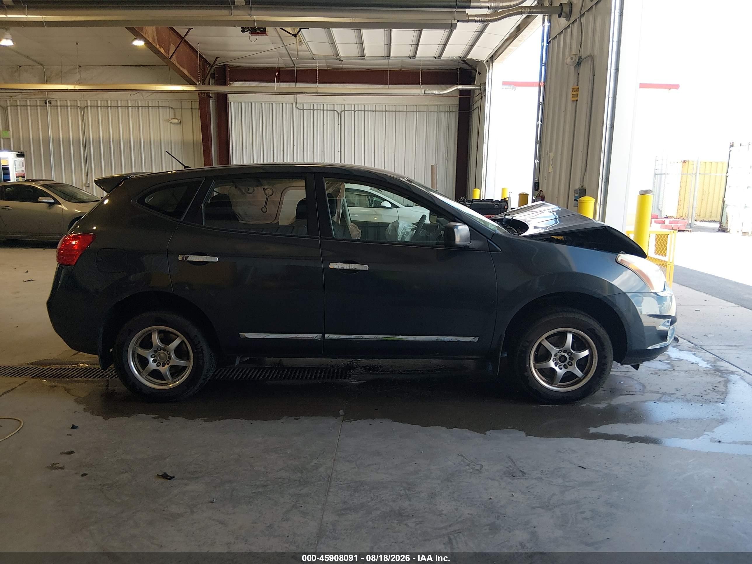 2012 Nissan Rogue S Gray vin: JN8AS5MV1CW705056