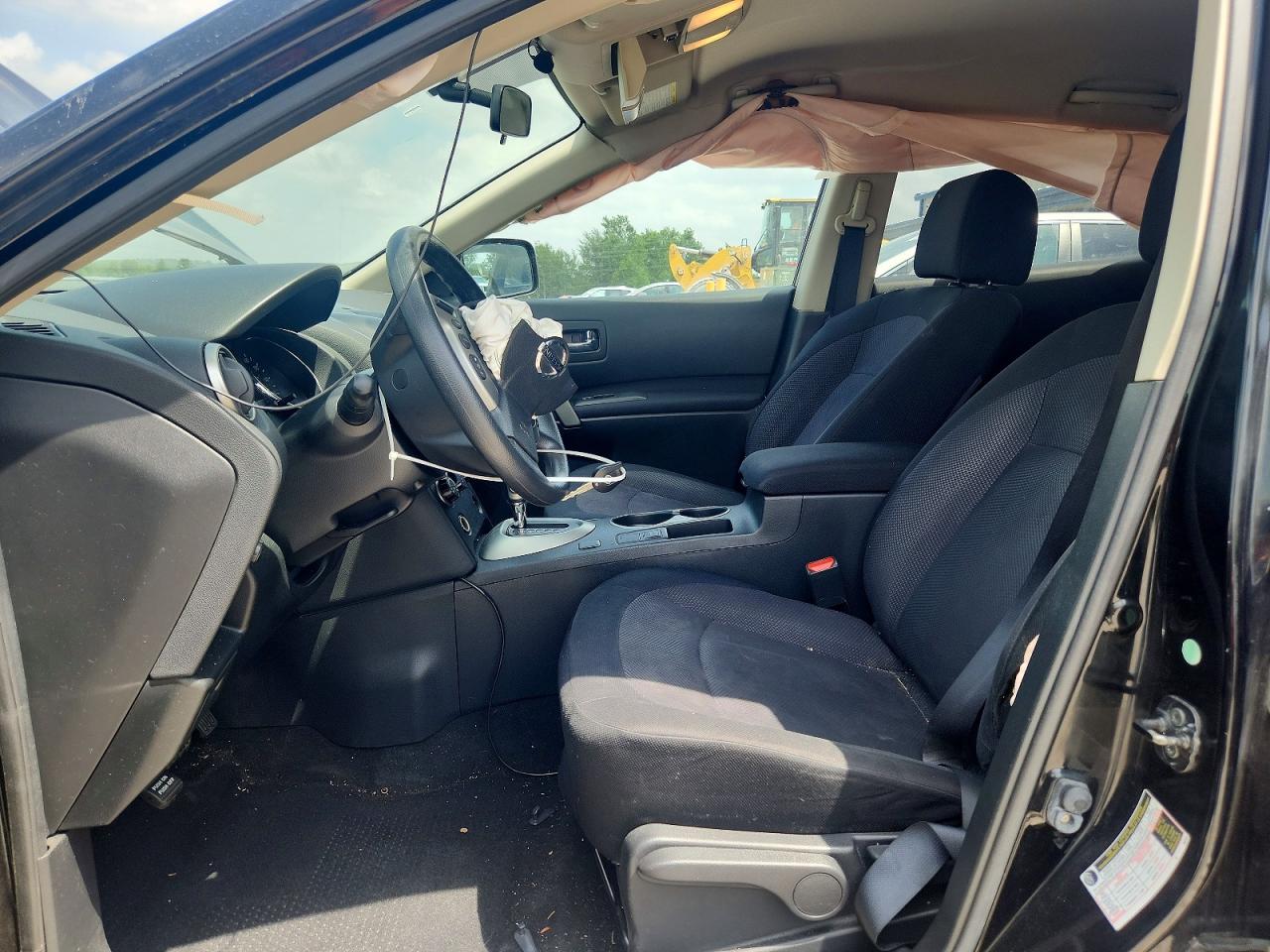 2012 Nissan Rogue S Black vin: JN8AS5MV1CW707969