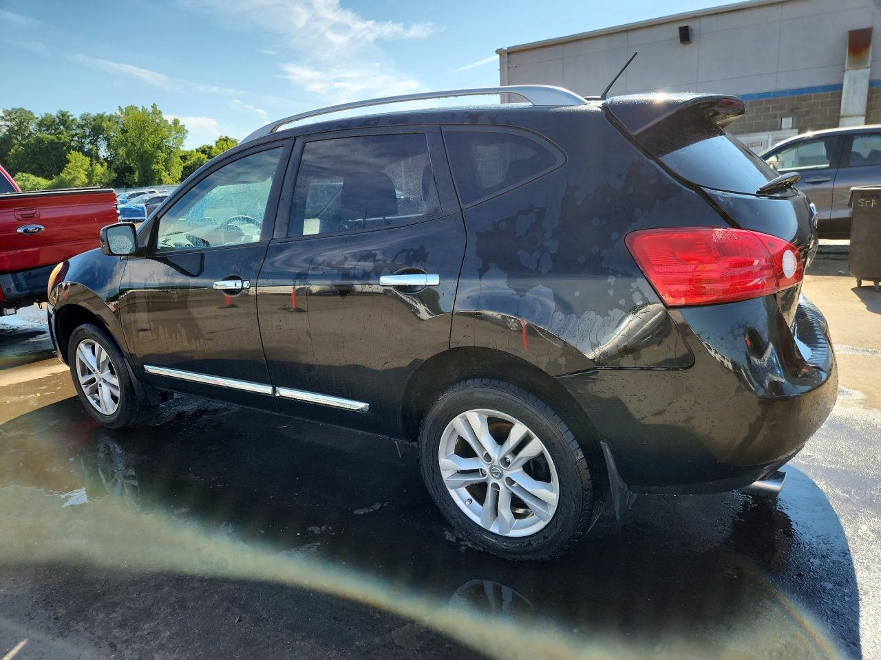 2012 Nissan Rogue S Black vin: JN8AS5MV1CW715442
