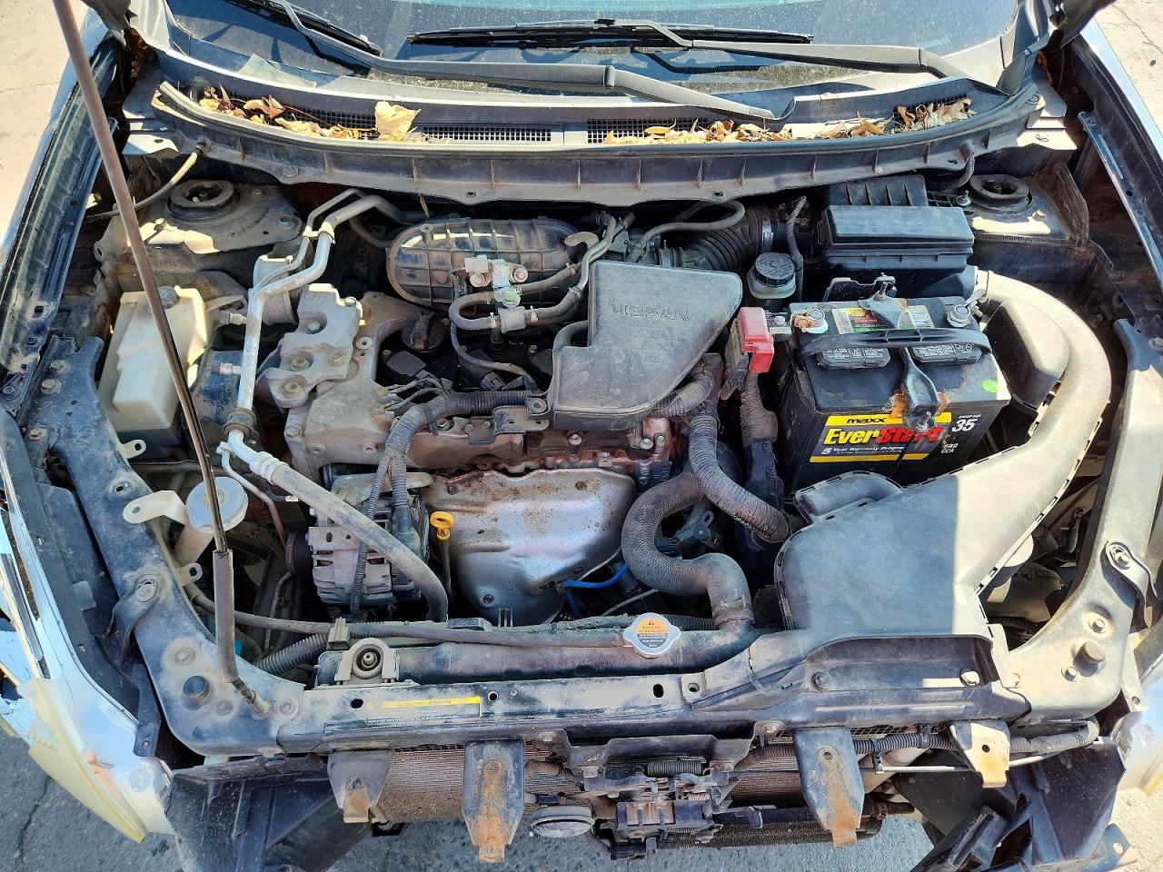 2012 Nissan Rogue S Черный vin: JN8AS5MV1CW716932