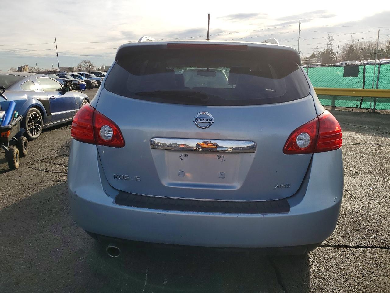 2013 Nissan Rogue S Blue vin: JN8AS5MV1DW104022