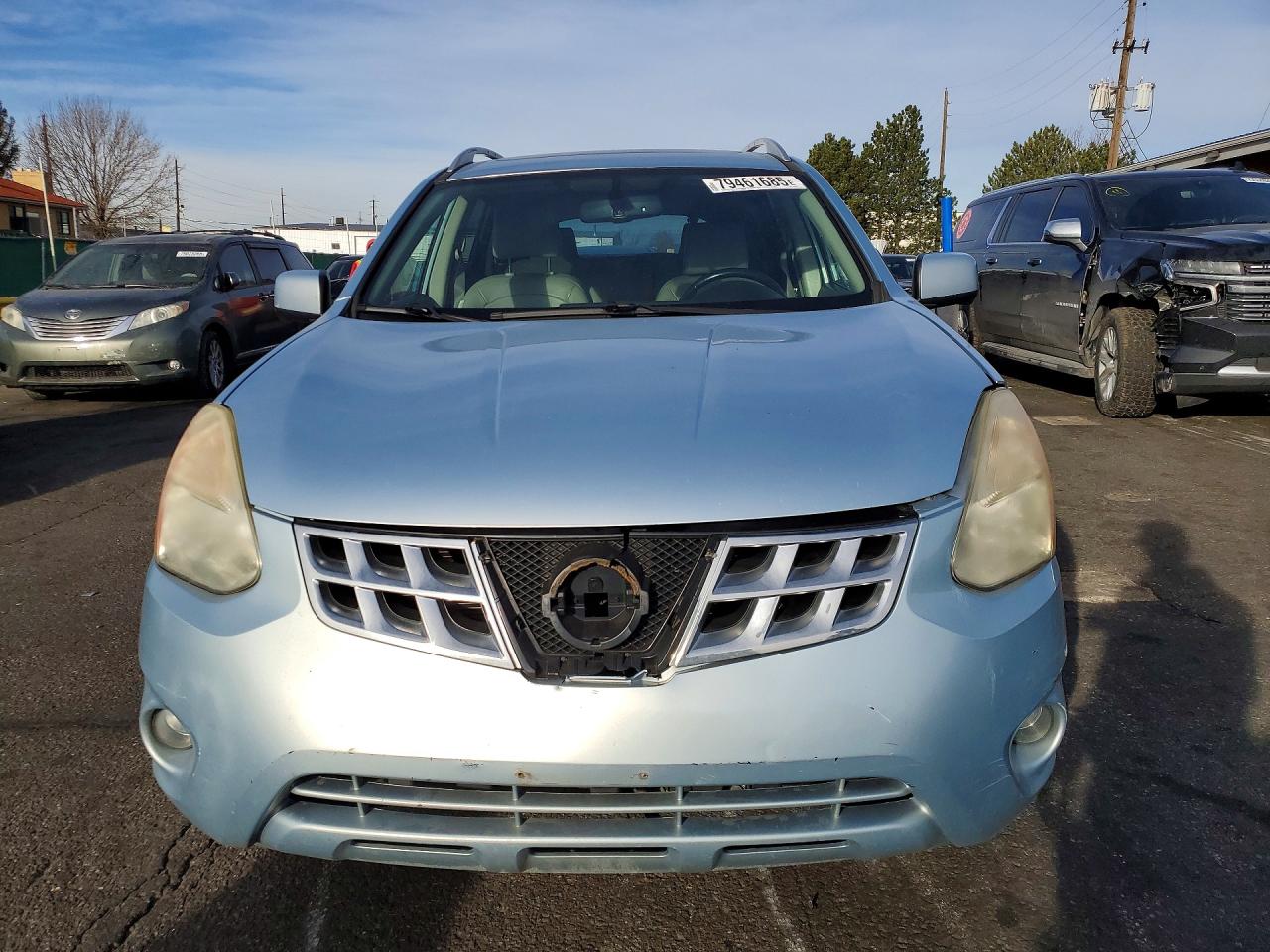 2013 Nissan Rogue S Blue vin: JN8AS5MV1DW104022
