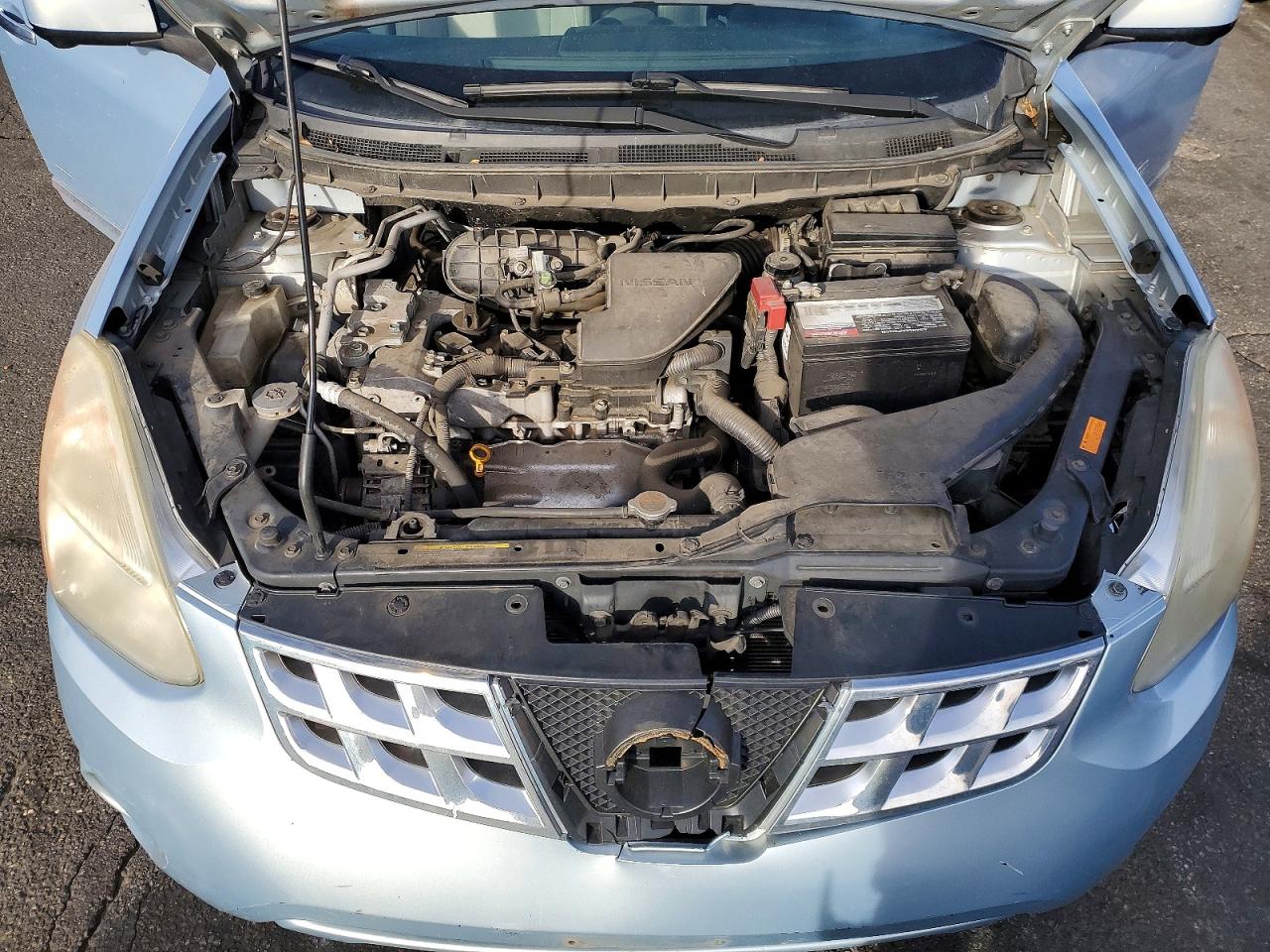 2013 Nissan Rogue S Blue vin: JN8AS5MV1DW104022