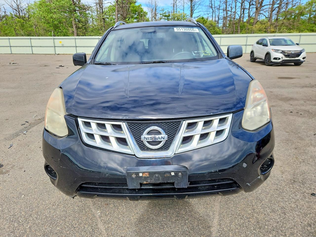 2013 Nissan Rogue S Black vin: JN8AS5MV1DW119944