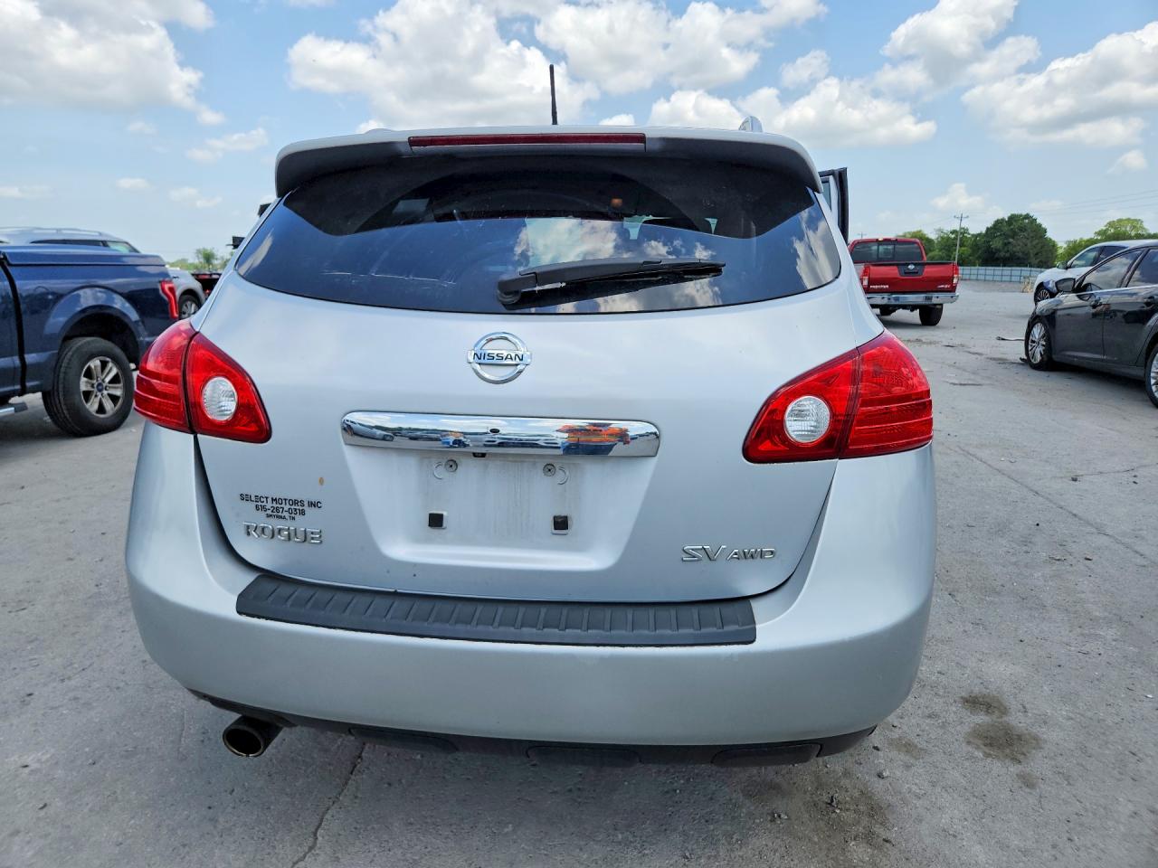 2013 Nissan Rogue S Silver vin: JN8AS5MV1DW127526