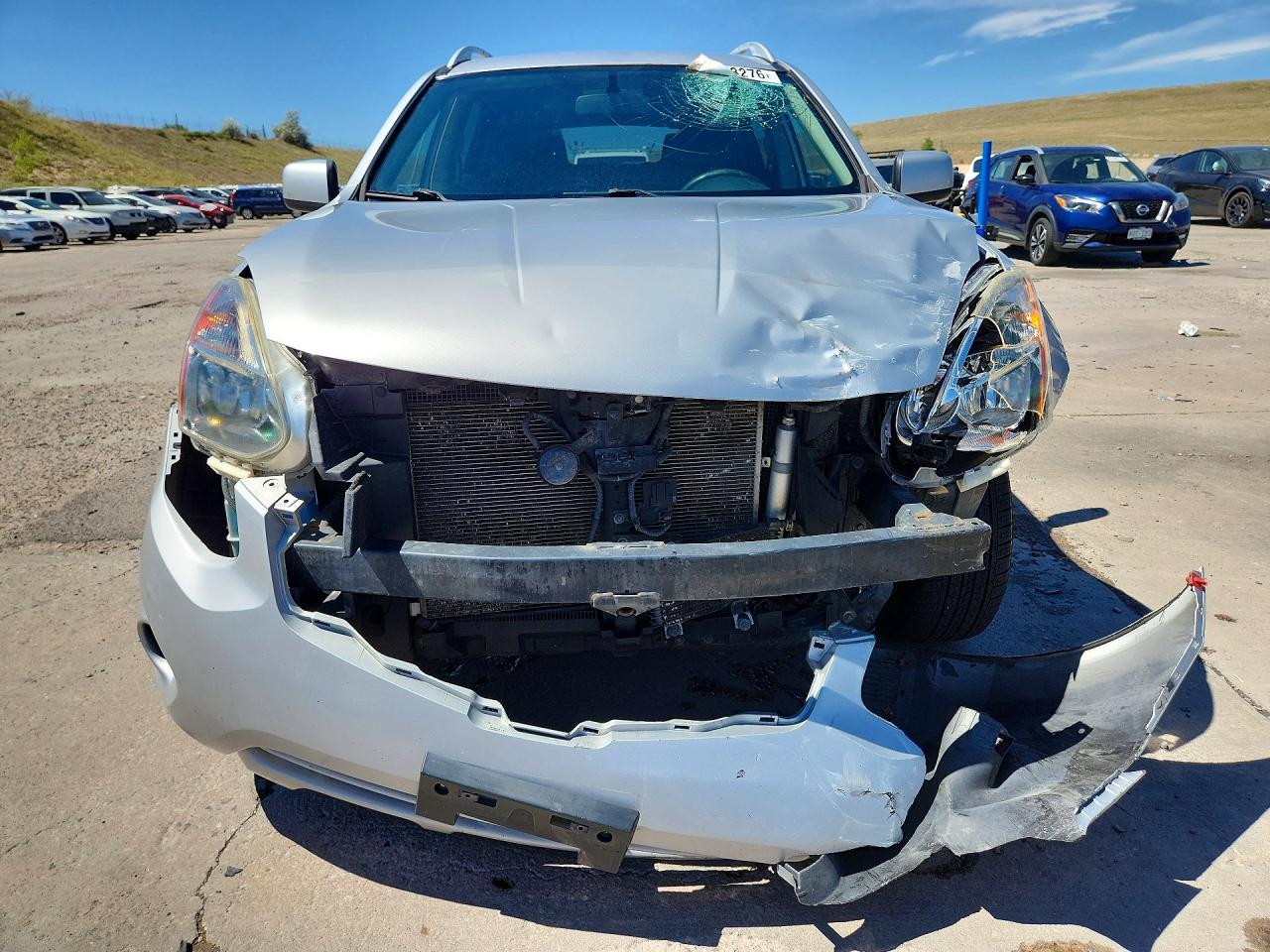 2013 Nissan Rogue S Серебряный vin: JN8AS5MV1DW138607