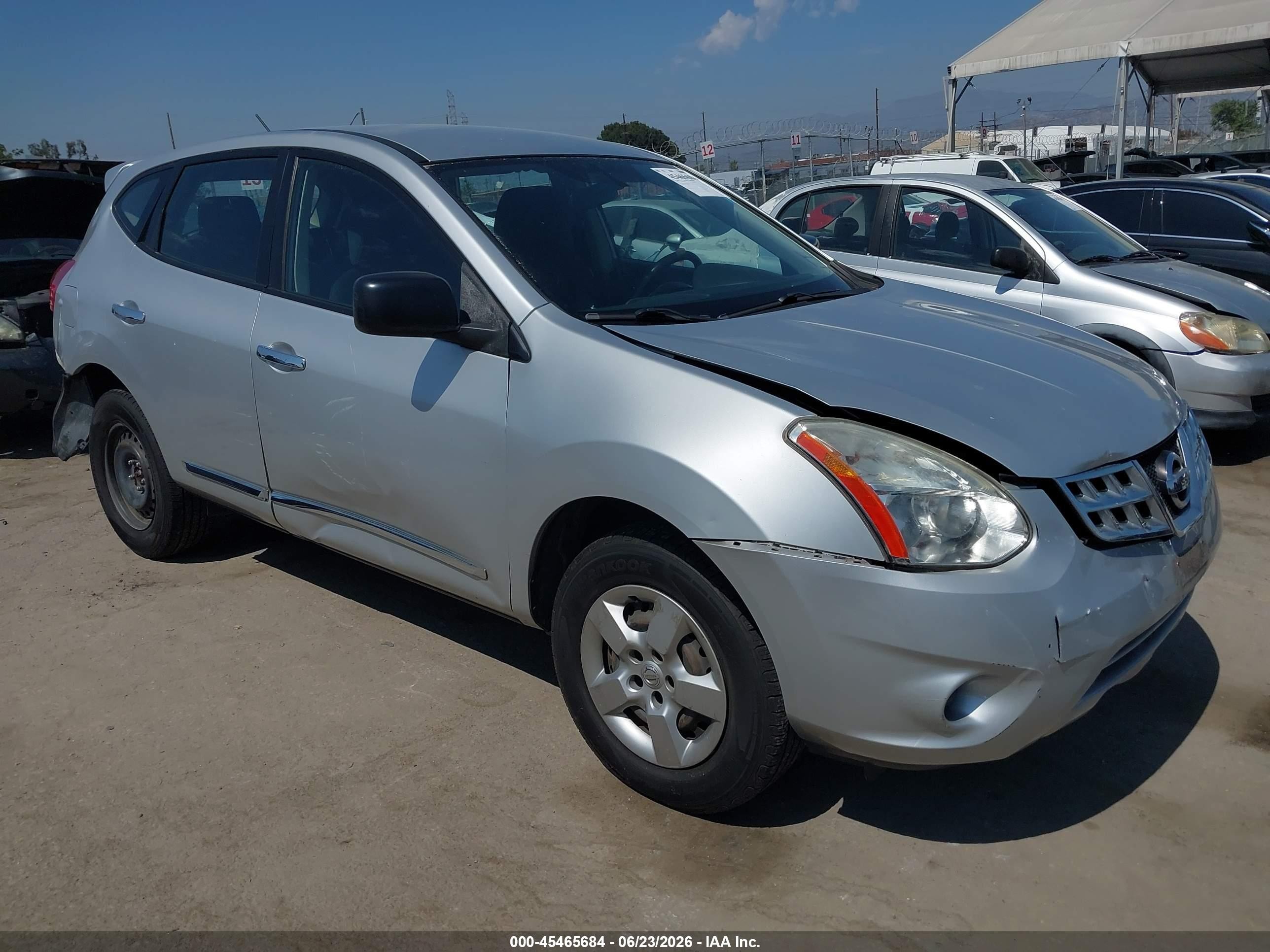2013 Nissan Rogue S Серебряный vin: JN8AS5MV1DW139014