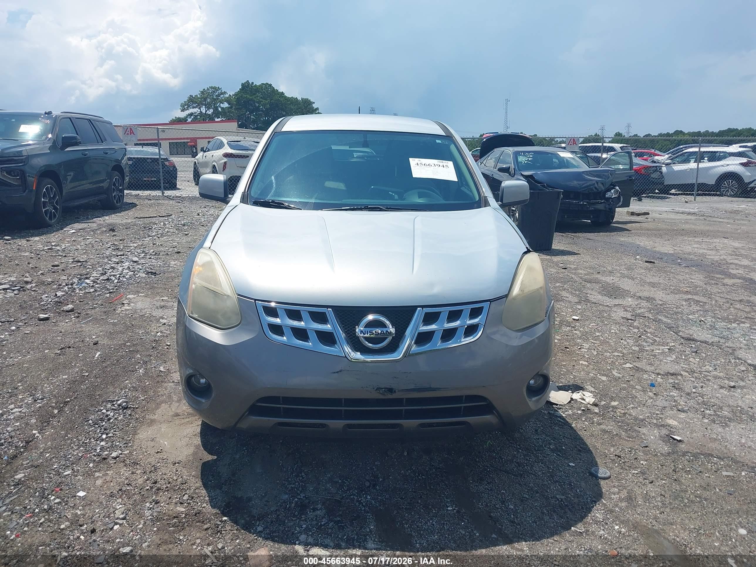 2013 Nissan Rogue S Blue vin: JN8AS5MV1DW140955