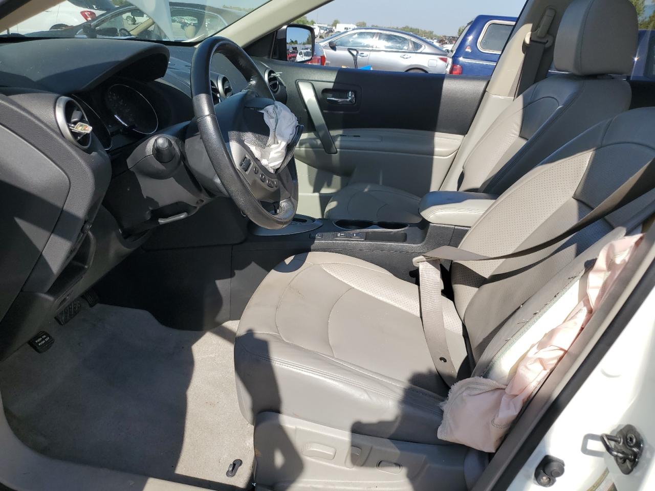 2013 Nissan Rogue S White vin: JN8AS5MV1DW143502