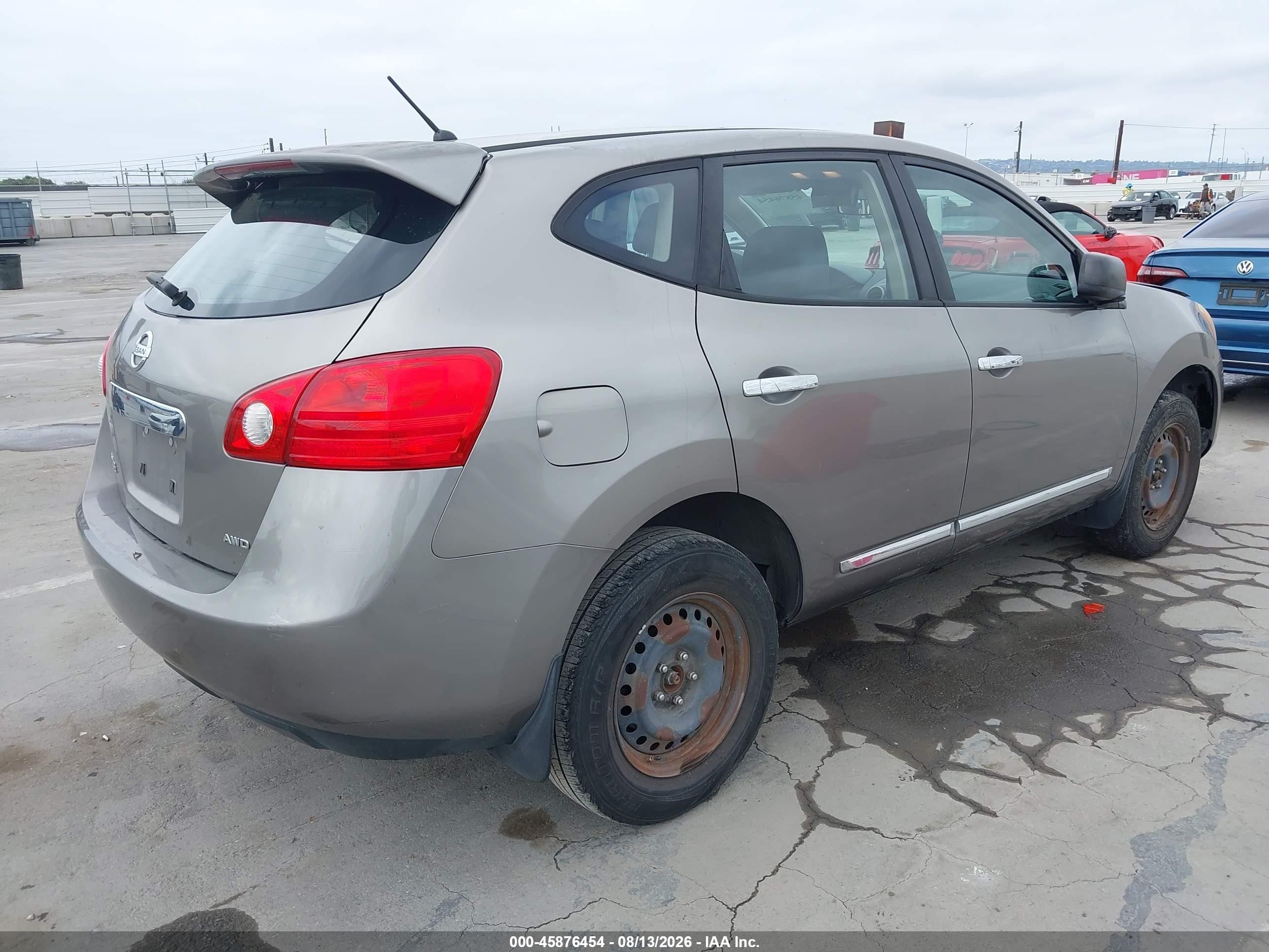 2013 Nissan Rogue S Gray vin: JN8AS5MV1DW601331