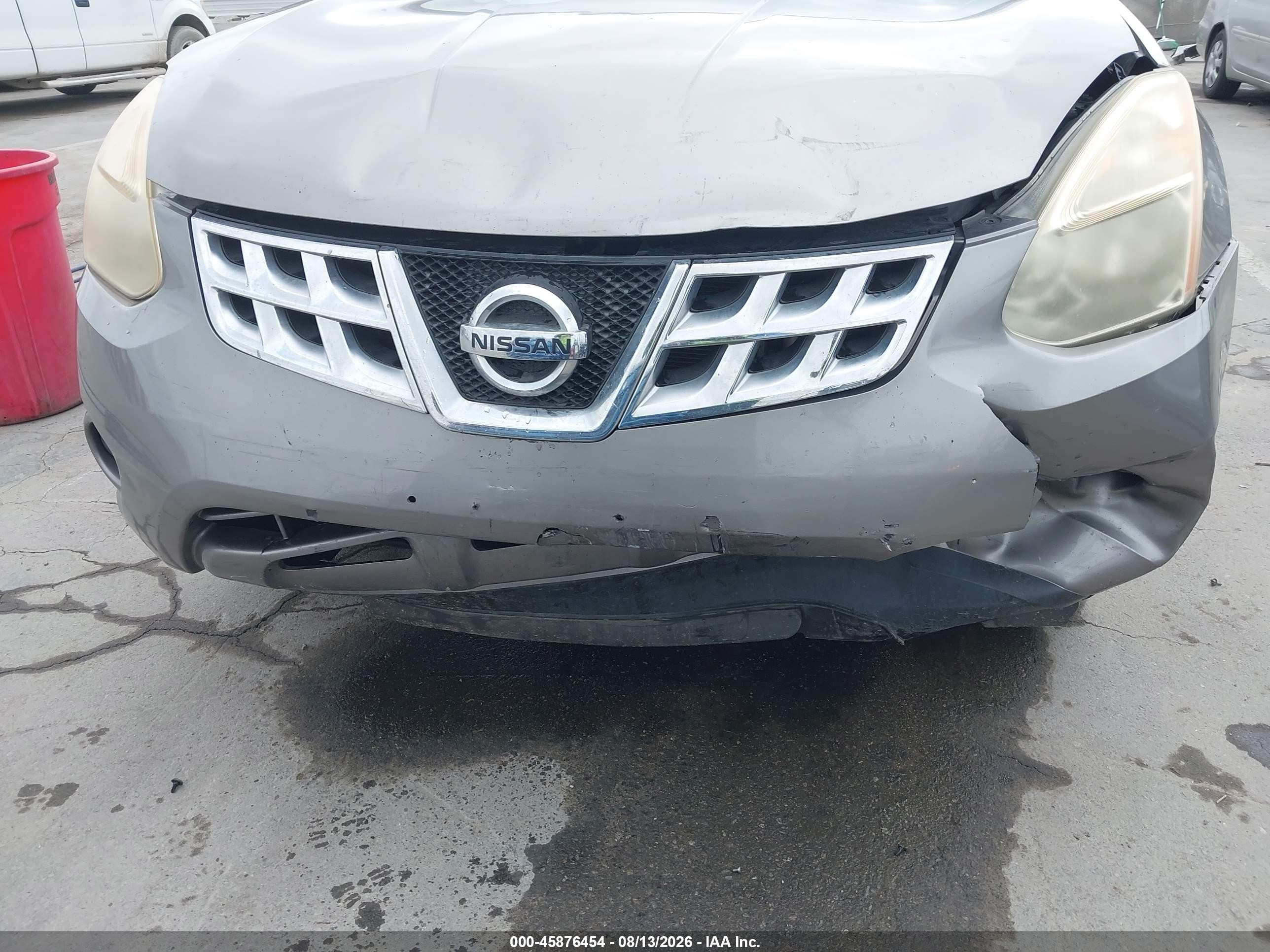 2013 Nissan Rogue S Gray vin: JN8AS5MV1DW601331