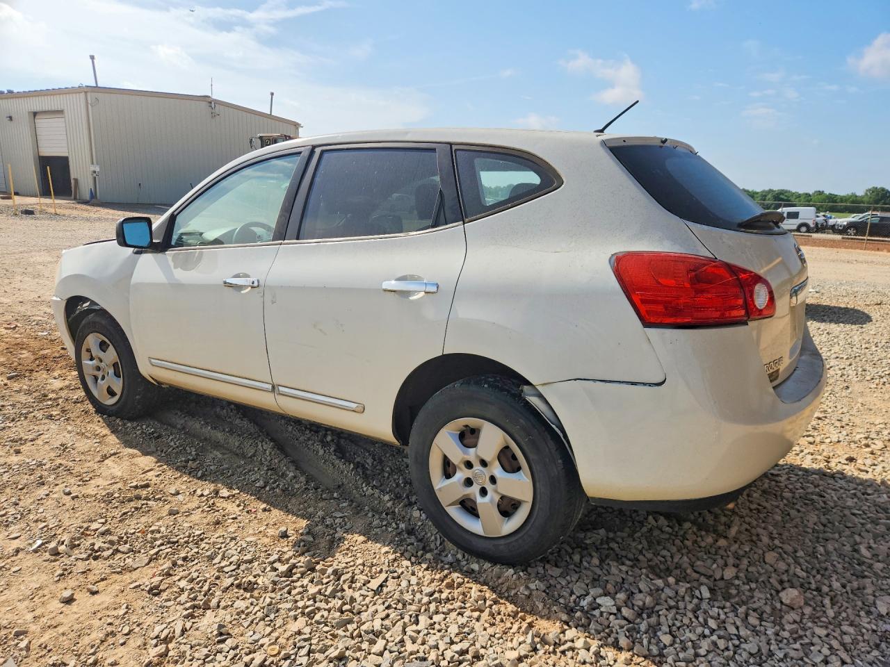 2013 Nissan Rogue S 4d Suv Awd White vin: JN8AS5MV1DW638511