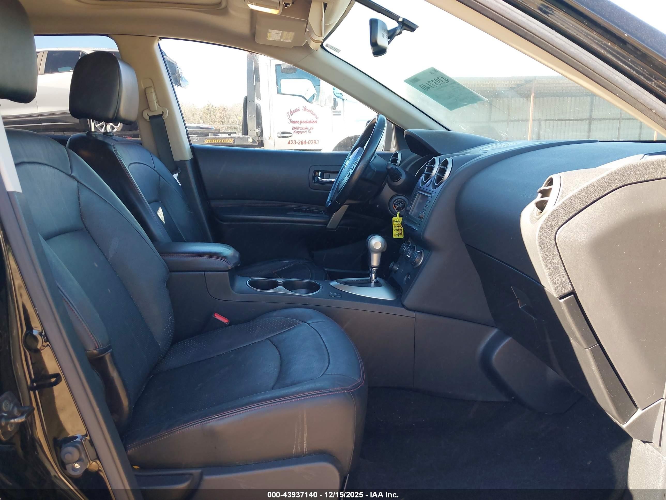 2013 Nissan Rogue Sv W/sl Pkg Black vin: JN8AS5MV1DW640808