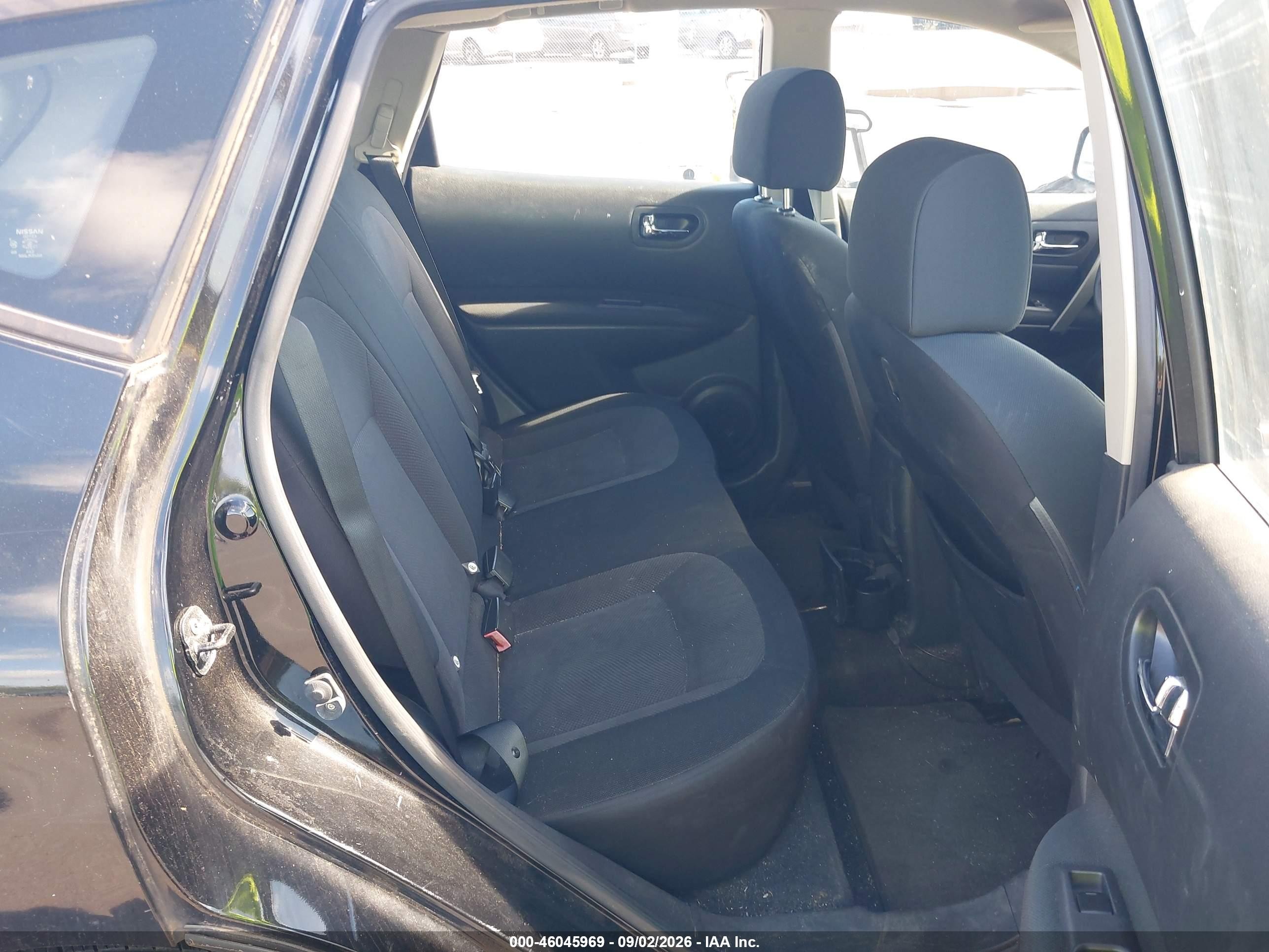 2013 Nissan Rogue S Black vin: JN8AS5MV1DW643935