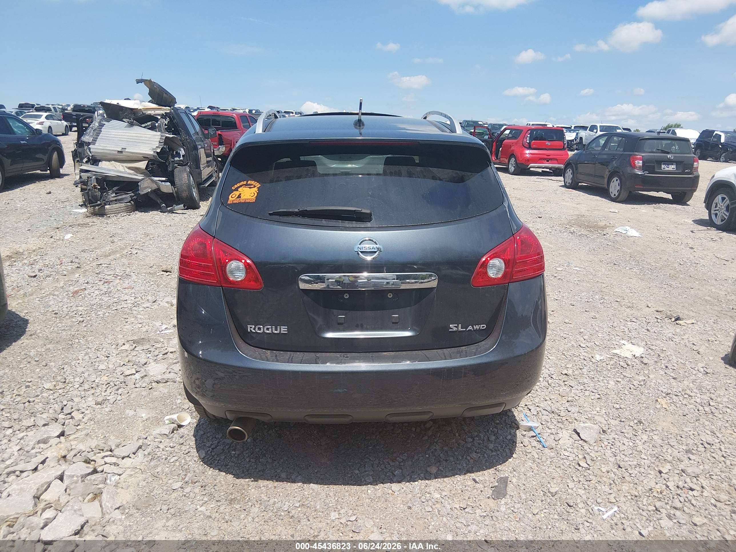 2013 Nissan Rogue Sv W/sl Pkg Blue vin: JN8AS5MV1DW653395