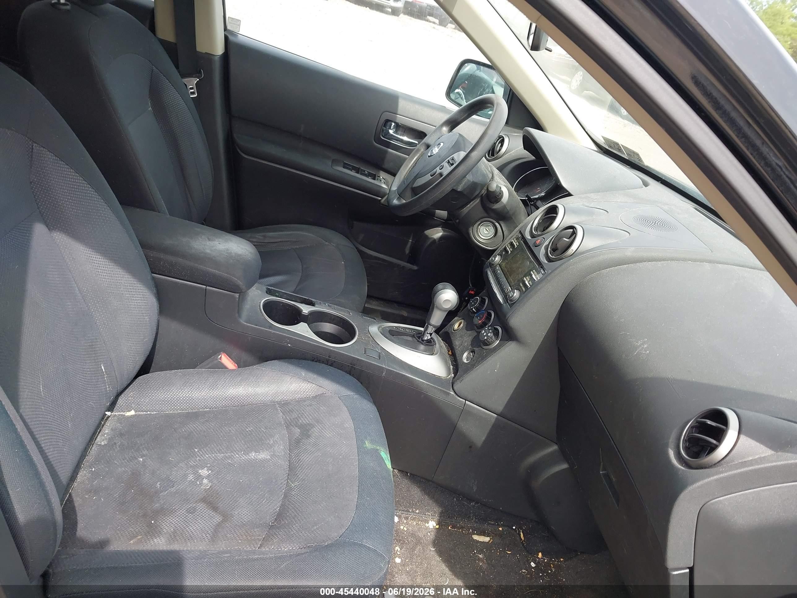 2013 Nissan Rogue S Black vin: JN8AS5MV1DW654174