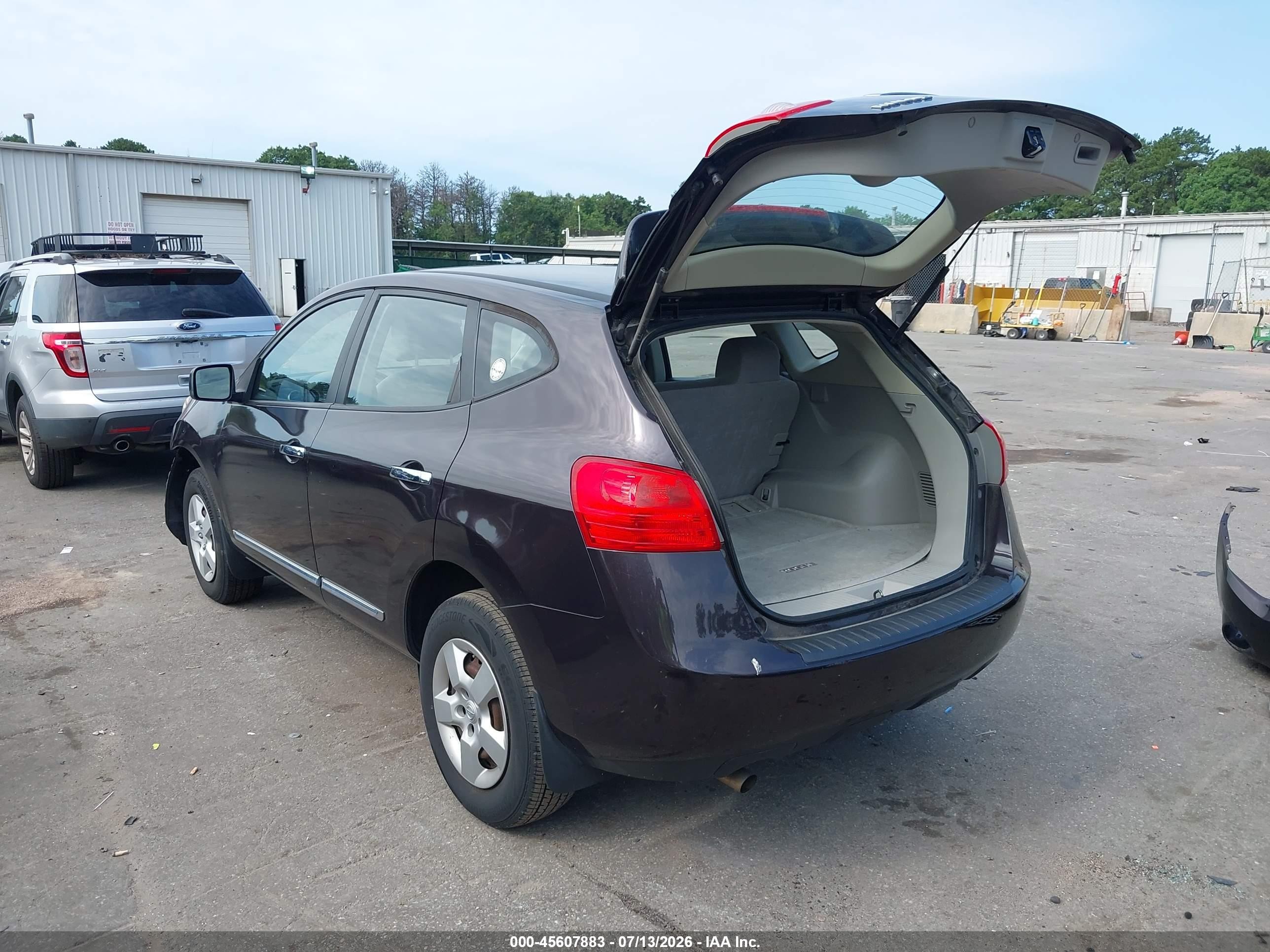 2013 Nissan Rogue S Purple vin: JN8AS5MV1DW655342
