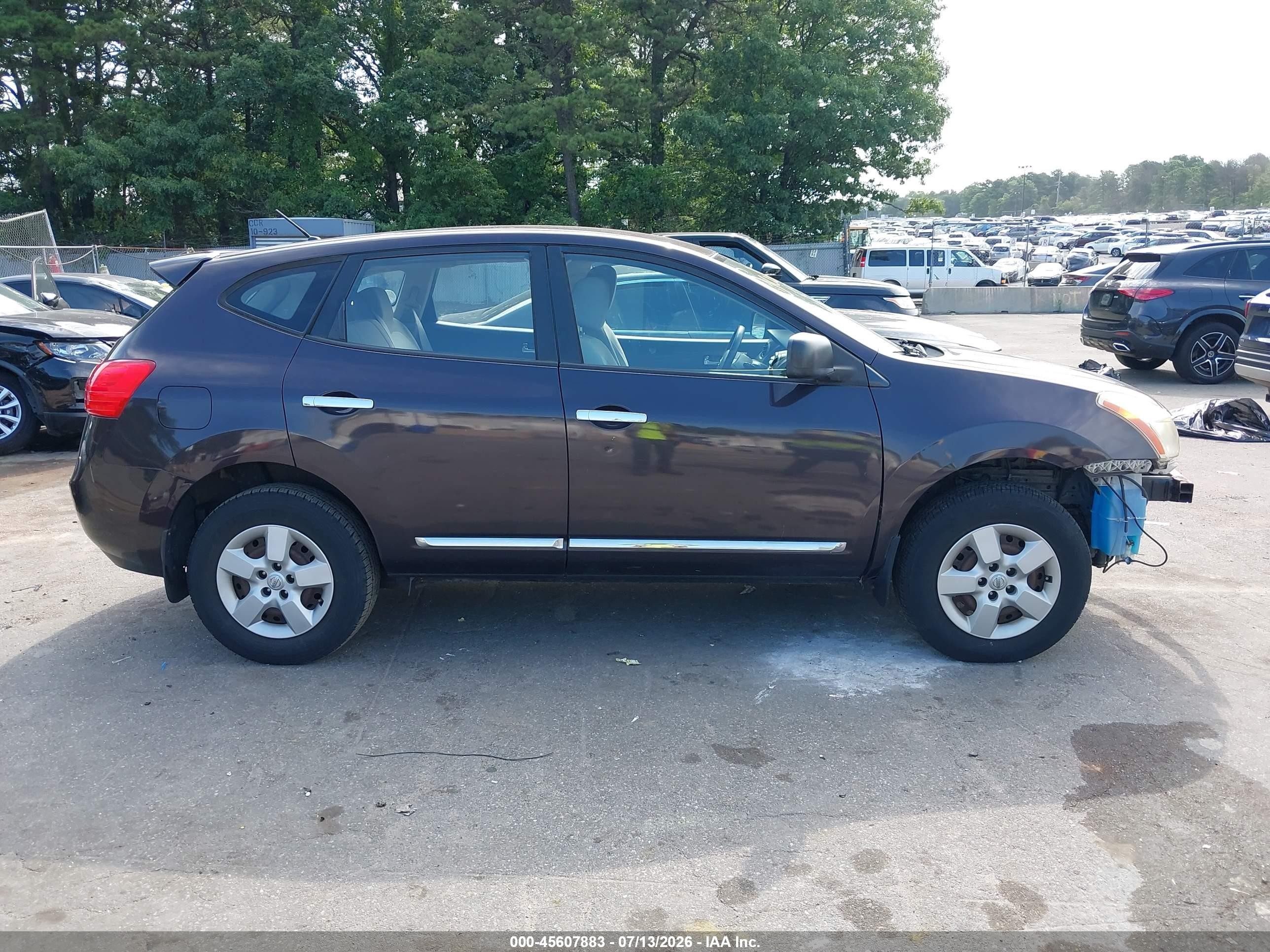 2013 Nissan Rogue S Purple vin: JN8AS5MV1DW655342