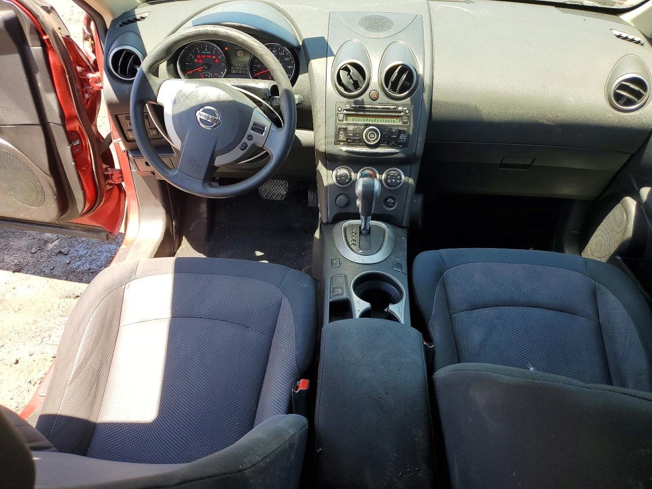 2013 Nissan Rogue S Orange vin: JN8AS5MV1DW659178