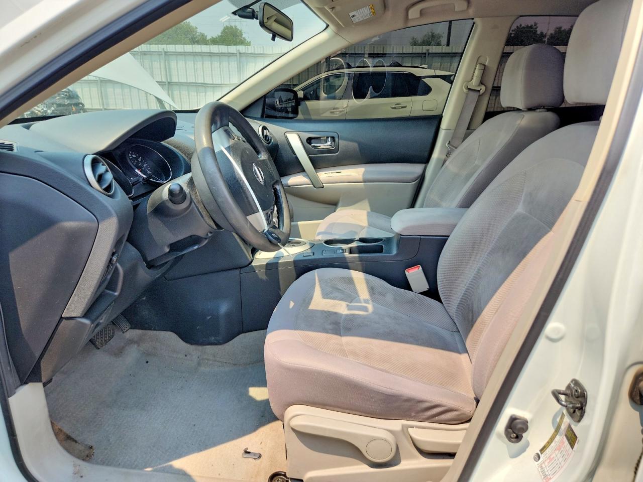 2013 Nissan Rogue S White vin: JN8AS5MV1DW664087