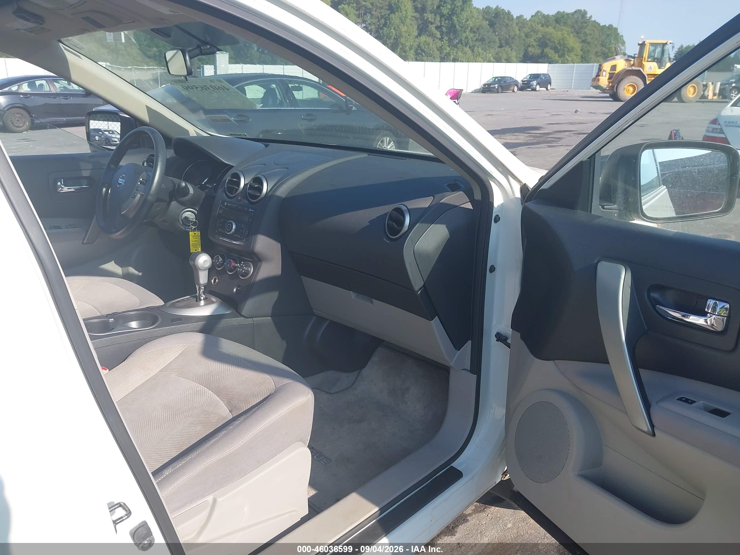 2013 Nissan Rogue S White vin: JN8AS5MV1DW664915