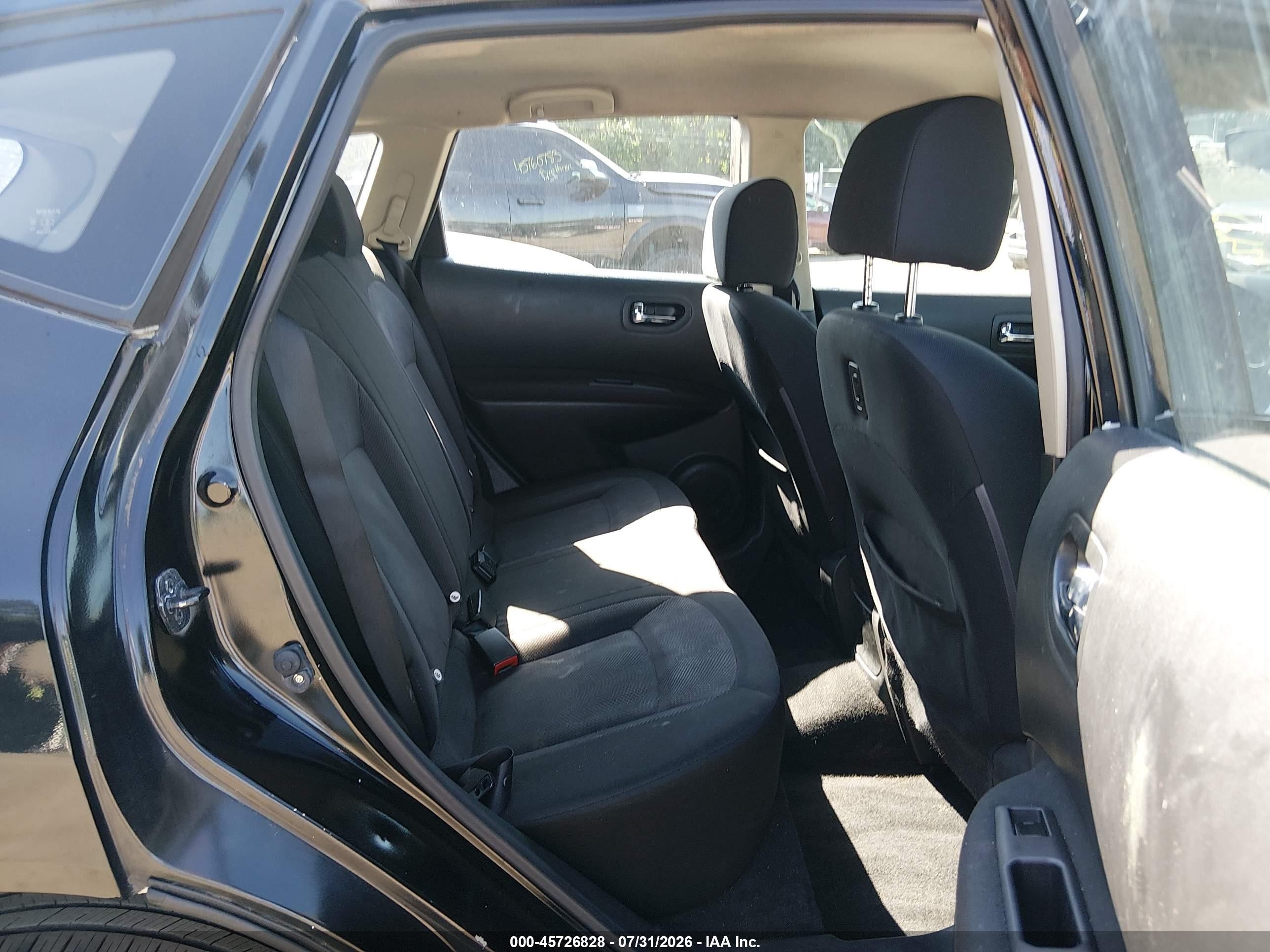2014 Nissan Rogue Select S Black vin: JN8AS5MV1EW703777