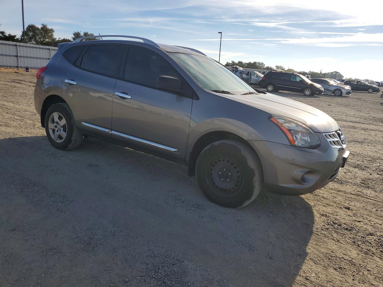2014 Nissan Rogue Select S Gray vin: JN8AS5MV1EW711622