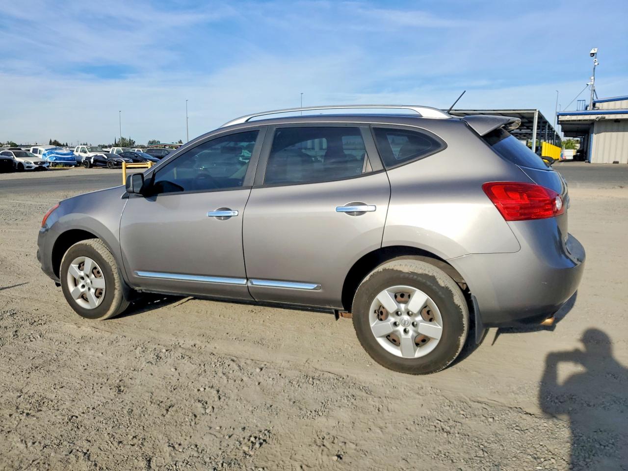 2014 Nissan Rogue Select S Gray vin: JN8AS5MV1EW711622