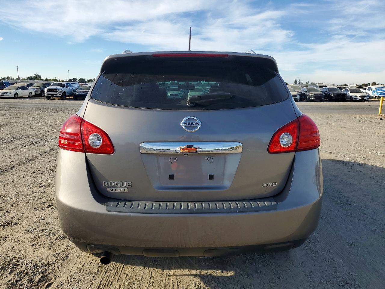 2014 Nissan Rogue Select S Gray vin: JN8AS5MV1EW711622