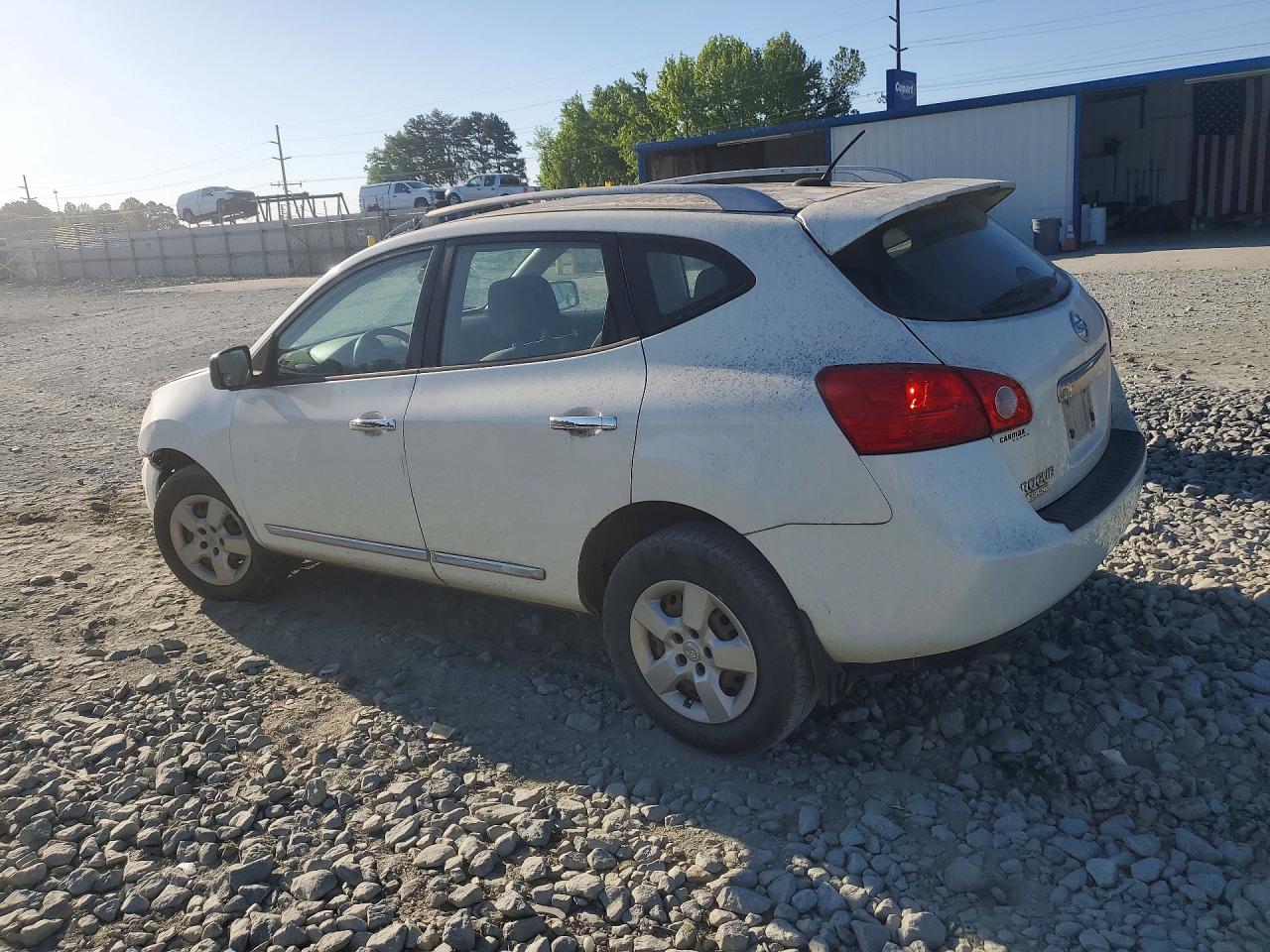2014 Nissan Rogue Select S White vin: JN8AS5MV1EW713998