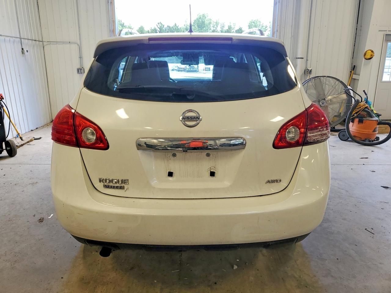 2014 Nissan Rogue Select S White vin: JN8AS5MV1EW716108