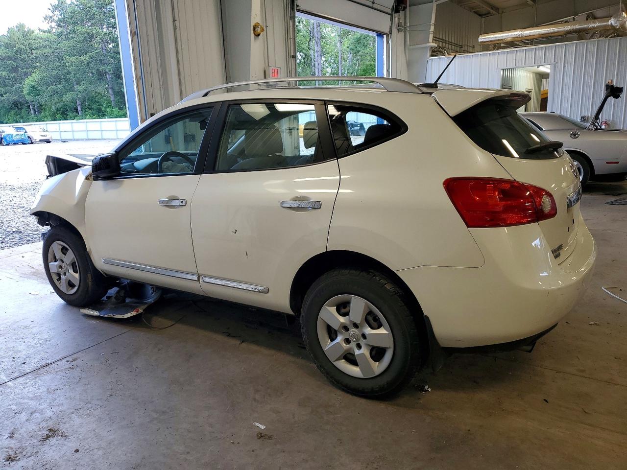 2014 Nissan Rogue Select S White vin: JN8AS5MV1EW716108