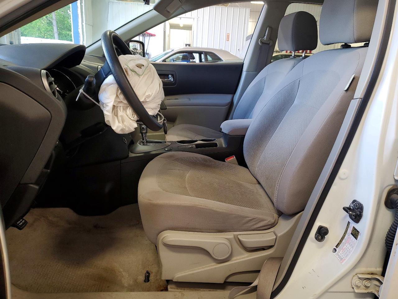2014 Nissan Rogue Select S White vin: JN8AS5MV1EW716108