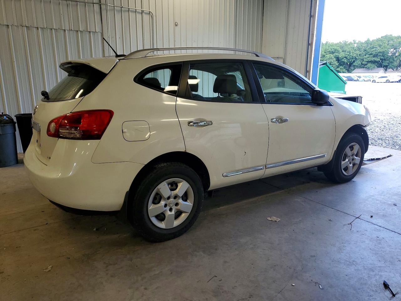 2014 Nissan Rogue Select S White vin: JN8AS5MV1EW716108