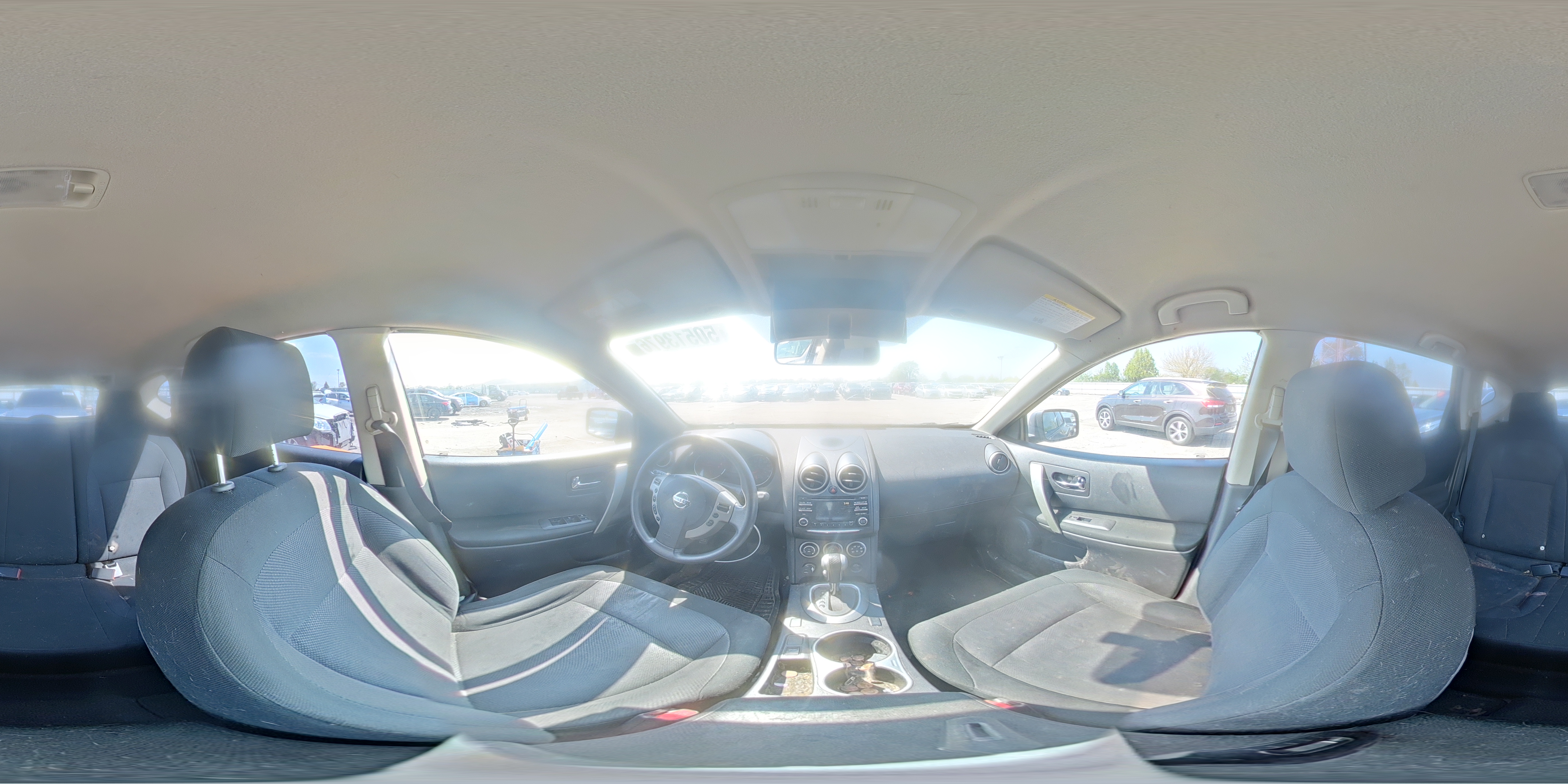 2015 Nissan Rogue Select S Black vin: JN8AS5MV1FW251136