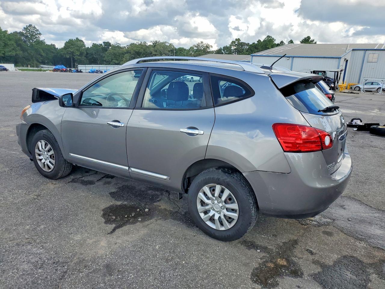 2015 Nissan Rogue Select S Серый vin: JN8AS5MV1FW256868