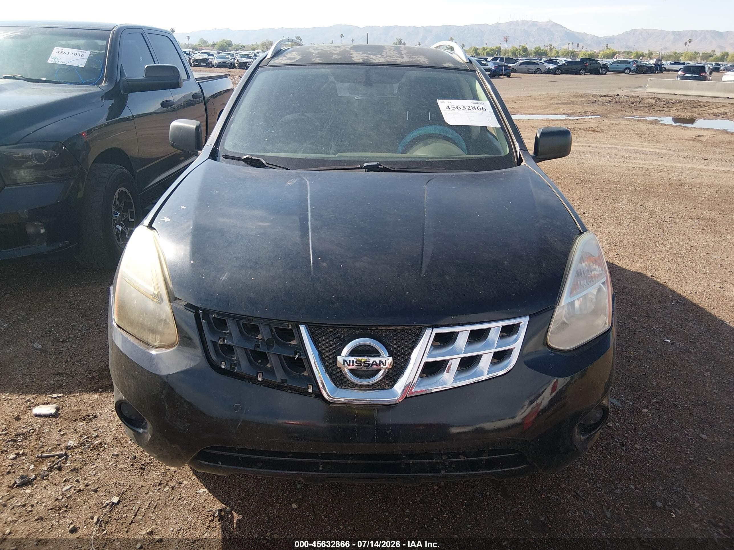 2015 Nissan Rogue Select S Black vin: JN8AS5MV1FW257342