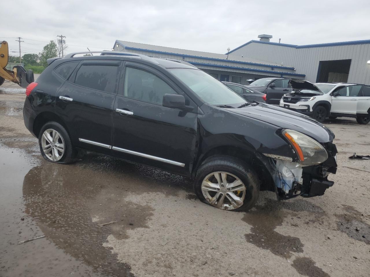 2015 Nissan Rogue Select S Black vin: JN8AS5MV1FW750261