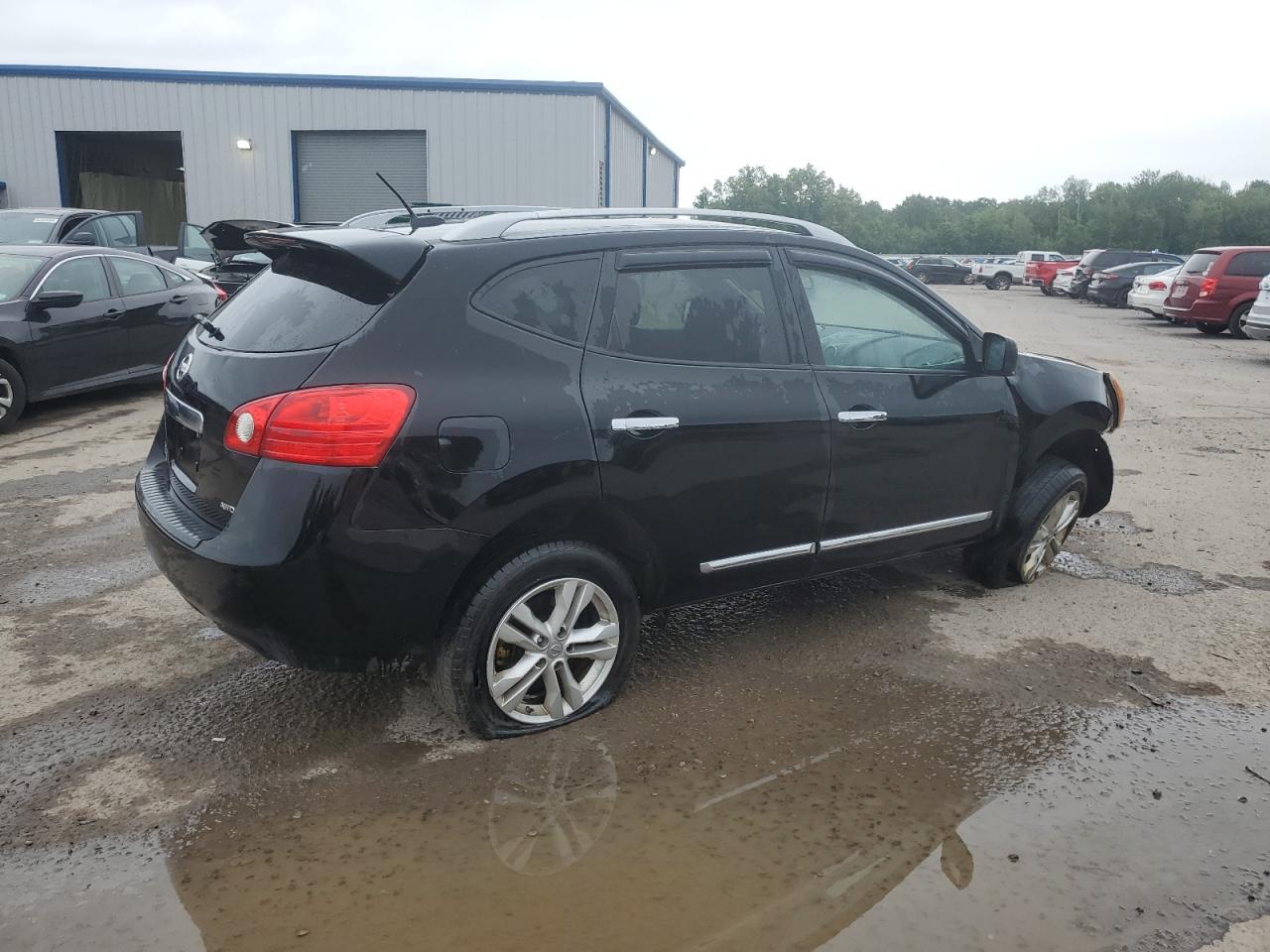 2015 Nissan Rogue Select S Black vin: JN8AS5MV1FW750261