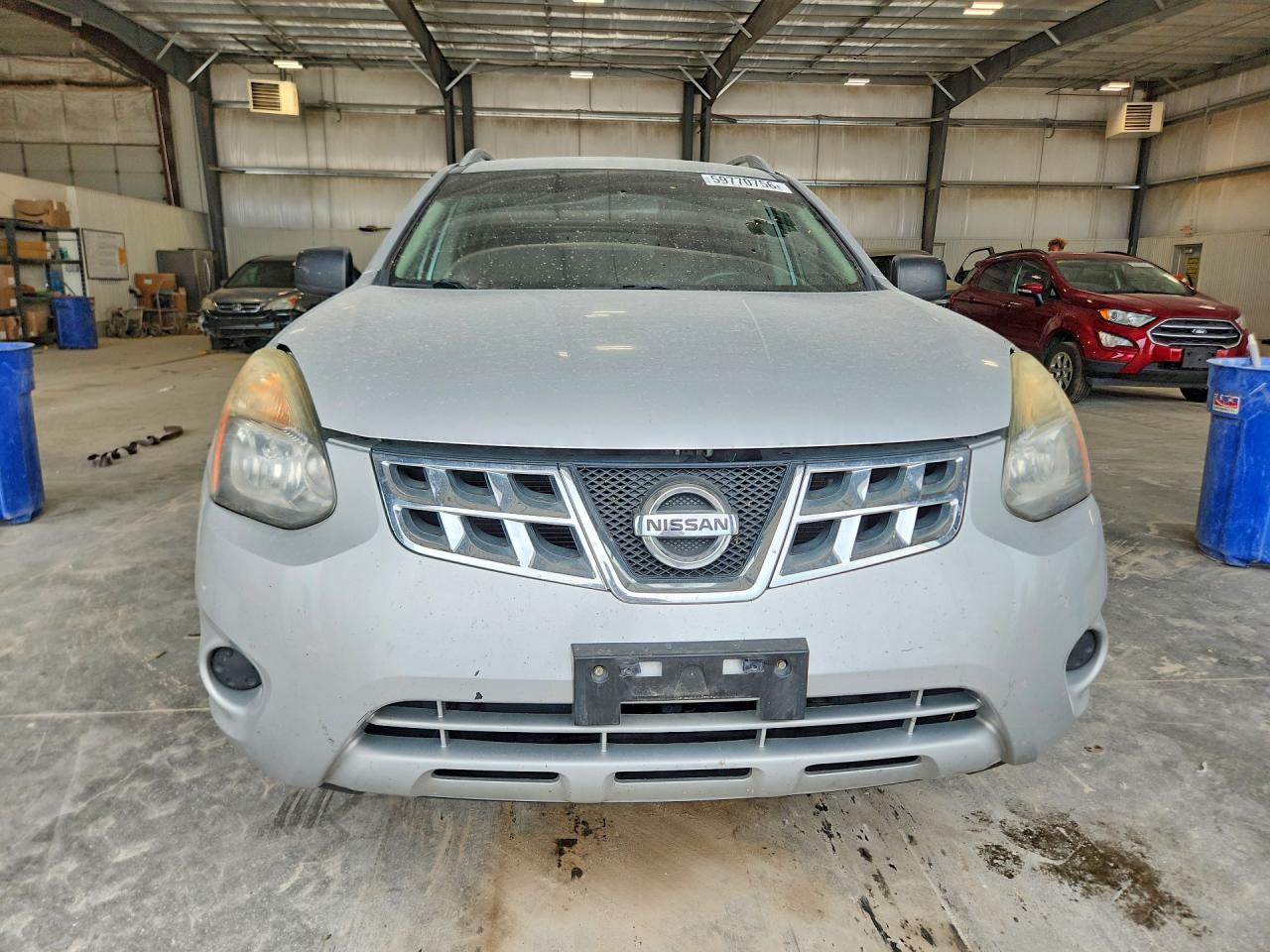 2015 Nissan Rogue Select S Silver vin: JN8AS5MV1FW753743