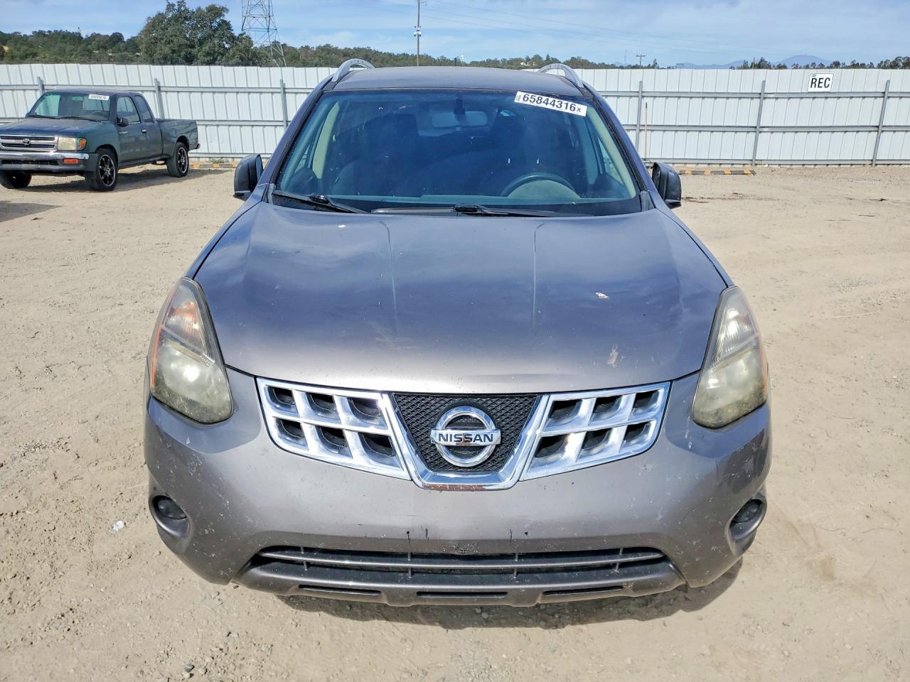 2015 Nissan Rogue Select S Серый vin: JN8AS5MV1FW753760
