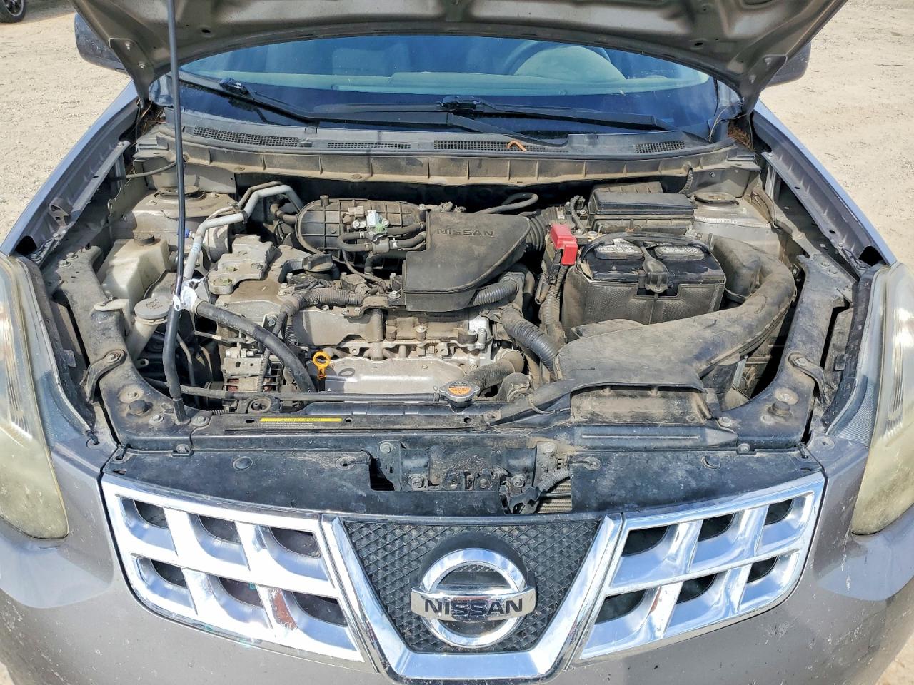 2015 Nissan Rogue Select S Серый vin: JN8AS5MV1FW753760