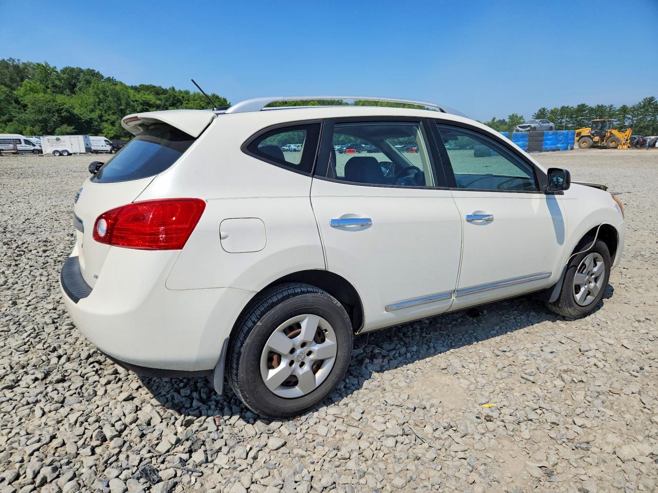2015 Nissan Rogue Select S White vin: JN8AS5MV1FW753824