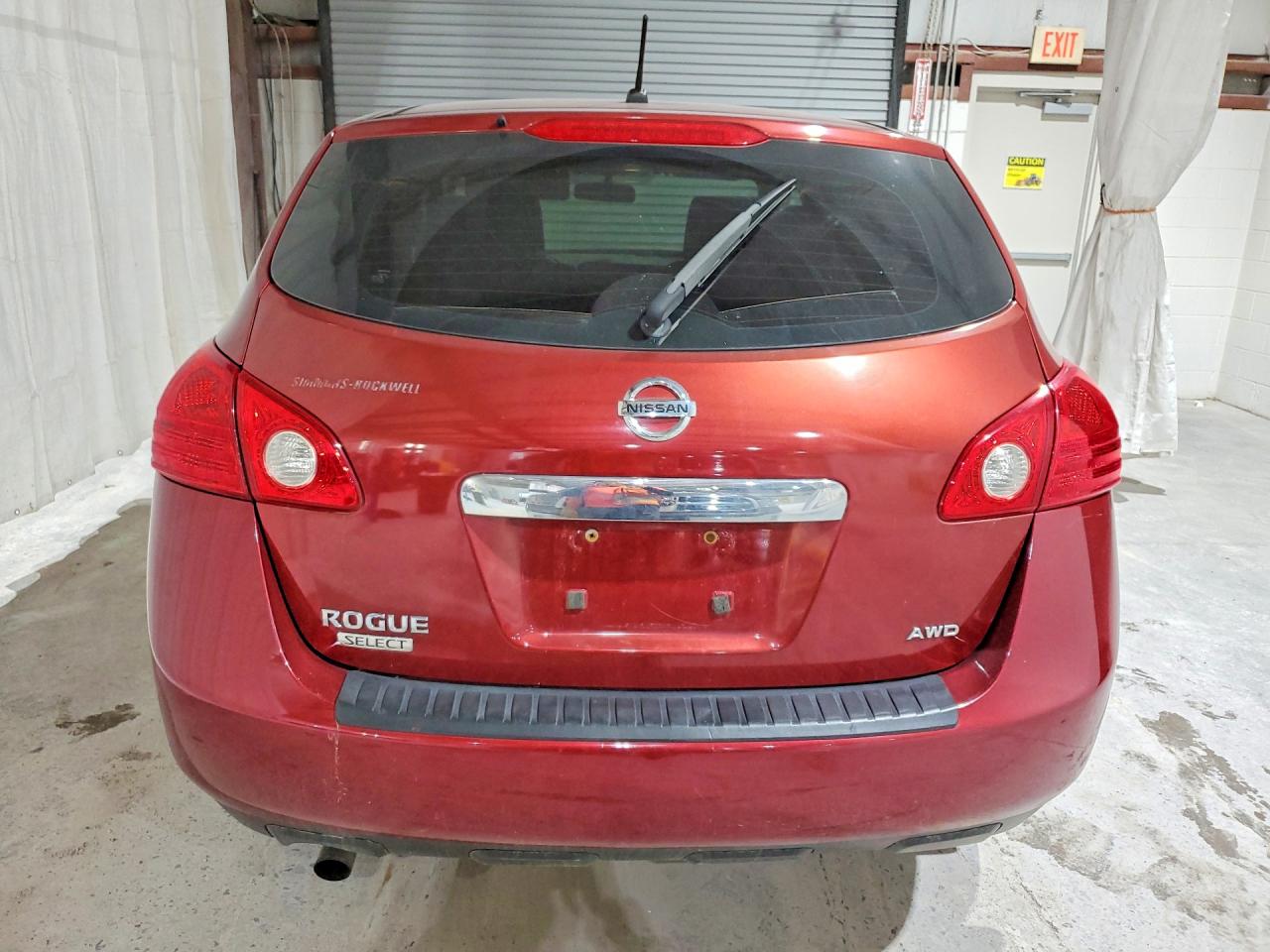 2015 Nissan Rogue Select S Red vin: JN8AS5MV1FW754536