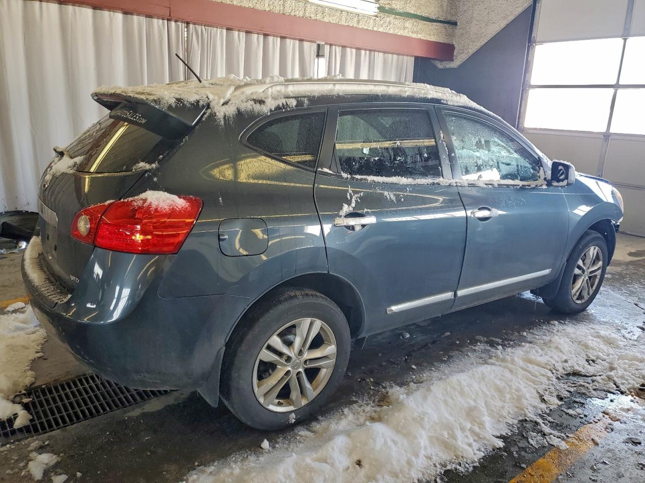 2015 Nissan Rogue Select S Синий vin: JN8AS5MV1FW755976