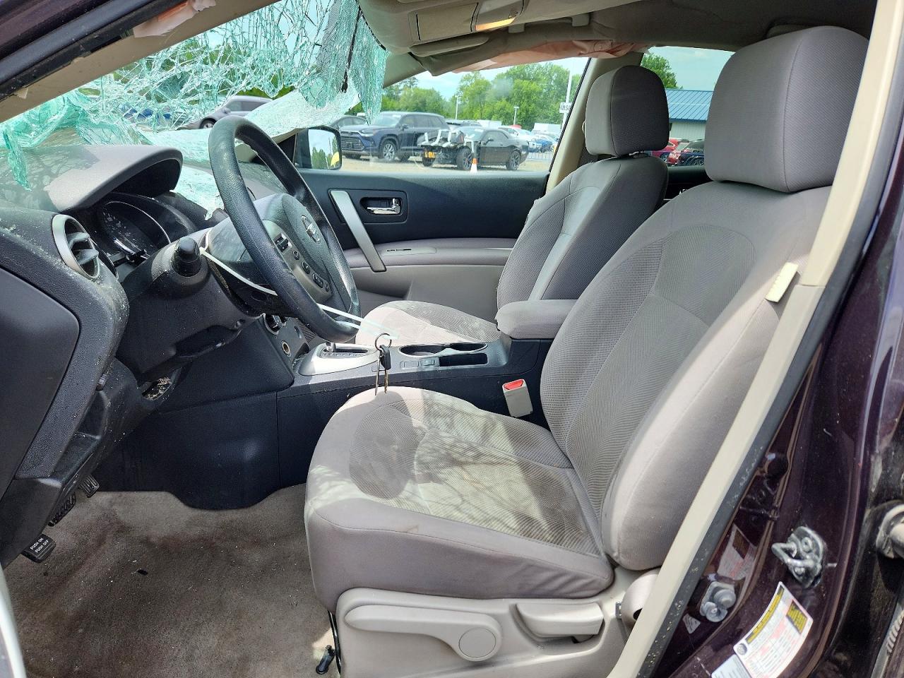 2015 Nissan Rogue Select S Бордовый vin: JN8AS5MV1FW760384